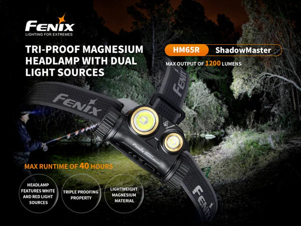 FENIX HEADTORCH Shadow Master - HM65R