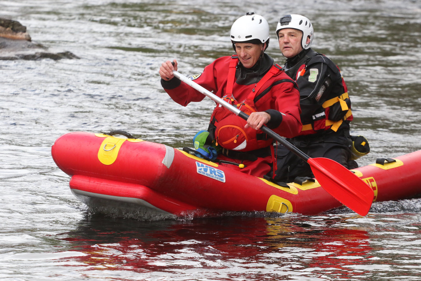 WRS Rescue X-Sled in uses with Fire and Rescue Teams around the world, here it is used with Rescue 3 Training Providers